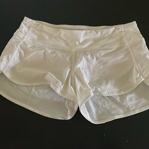 Lululemon speed shorts .